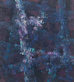 苏谢伟作品《“頓·恒”系列12》规格：145X125cm 2021年 布面油彩